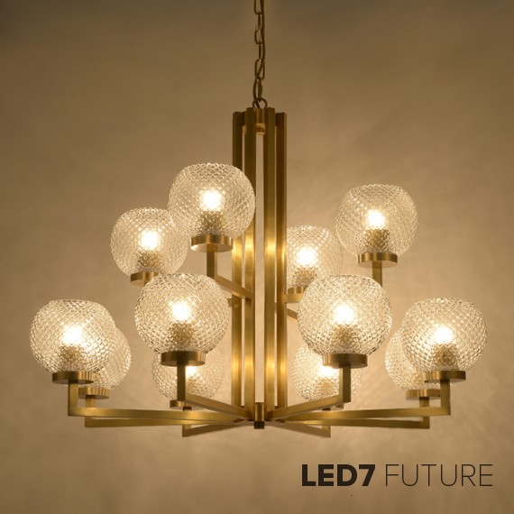 Loft Industry Modern - RBall Chandelier